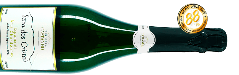 Espumante Serra dos Cristais Brut Chardonnay